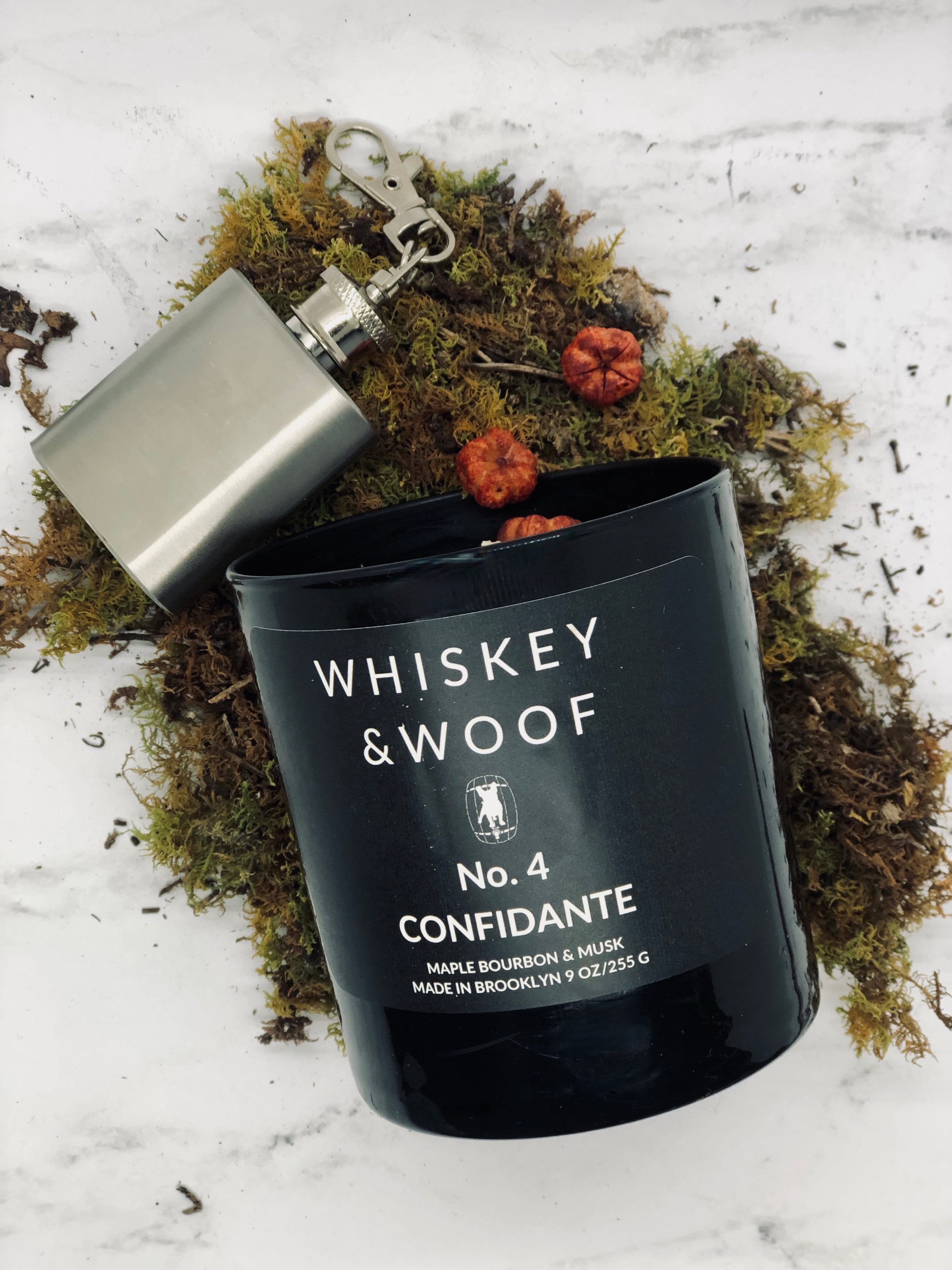 Wasted Inheritance Leather and Whiskey Candle