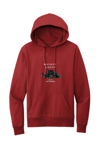 Tipsy Pumpkin Red French Terry Pullover Hoodie