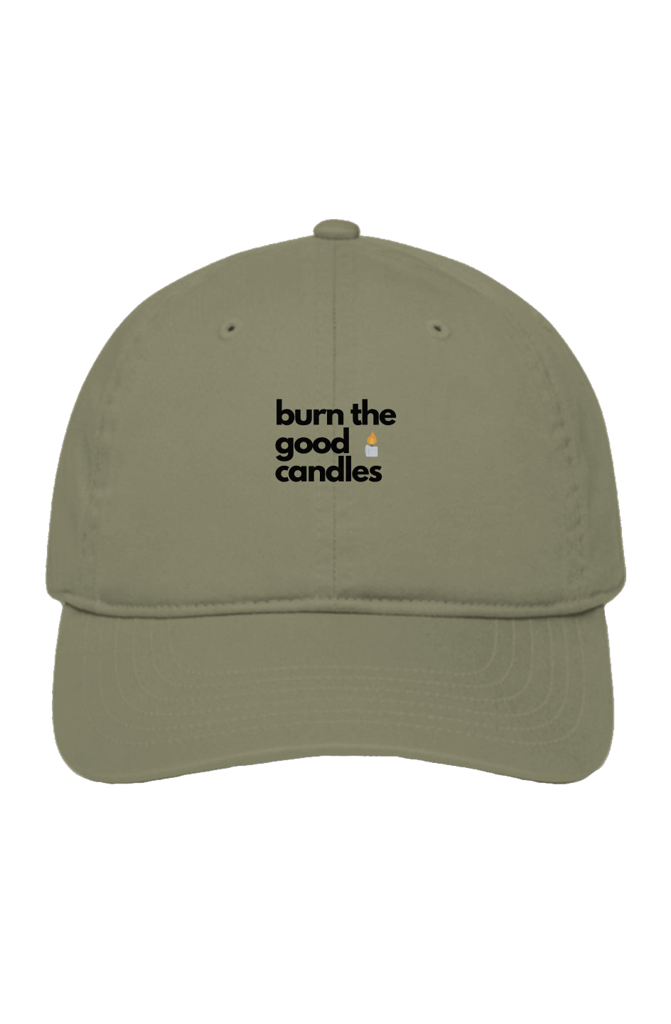 Burn The Good Candles Eco Baseball Cap