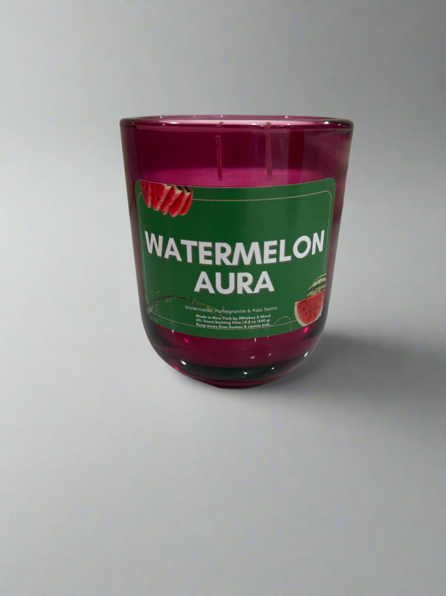 Watermelon Aura Scented Candle
