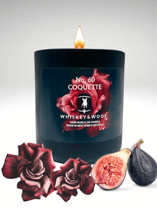 This and That Event No. 60 — Coquette | Black Rose & Fig Candle with Amber and Labdanum