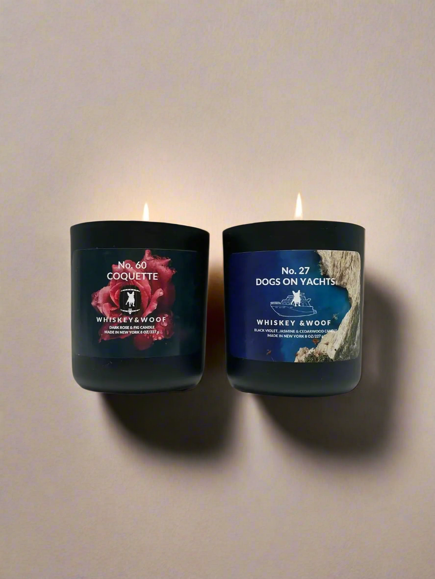 This and That Event No. 60 — Coquette | Black Rose & Fig Candle with Amber and Labdanum