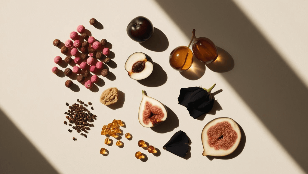 No. 60 — Coquette | Black Rose & Fig Candle with Amber and Labdanum