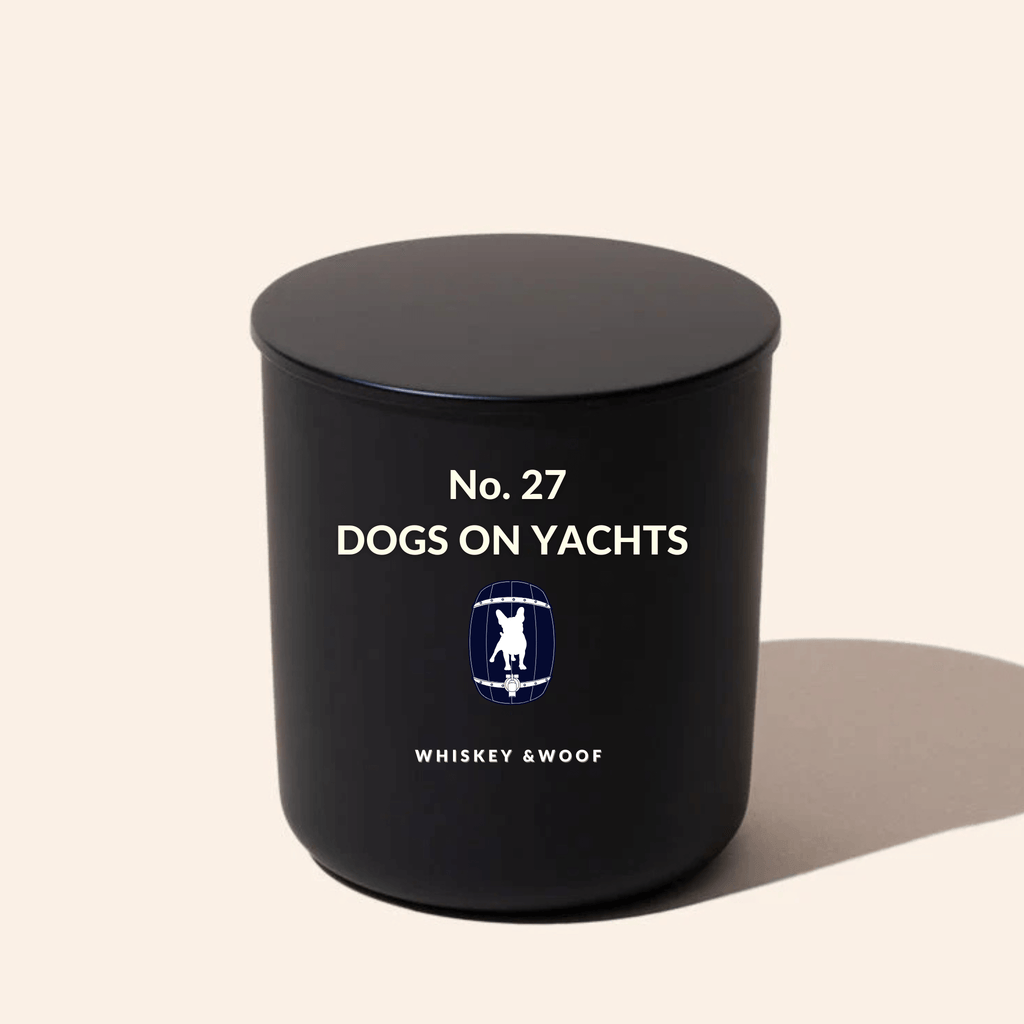 No. 27 Dogs on Yachts | Luxury Floral Musk Candle for Sophisticated Spaces