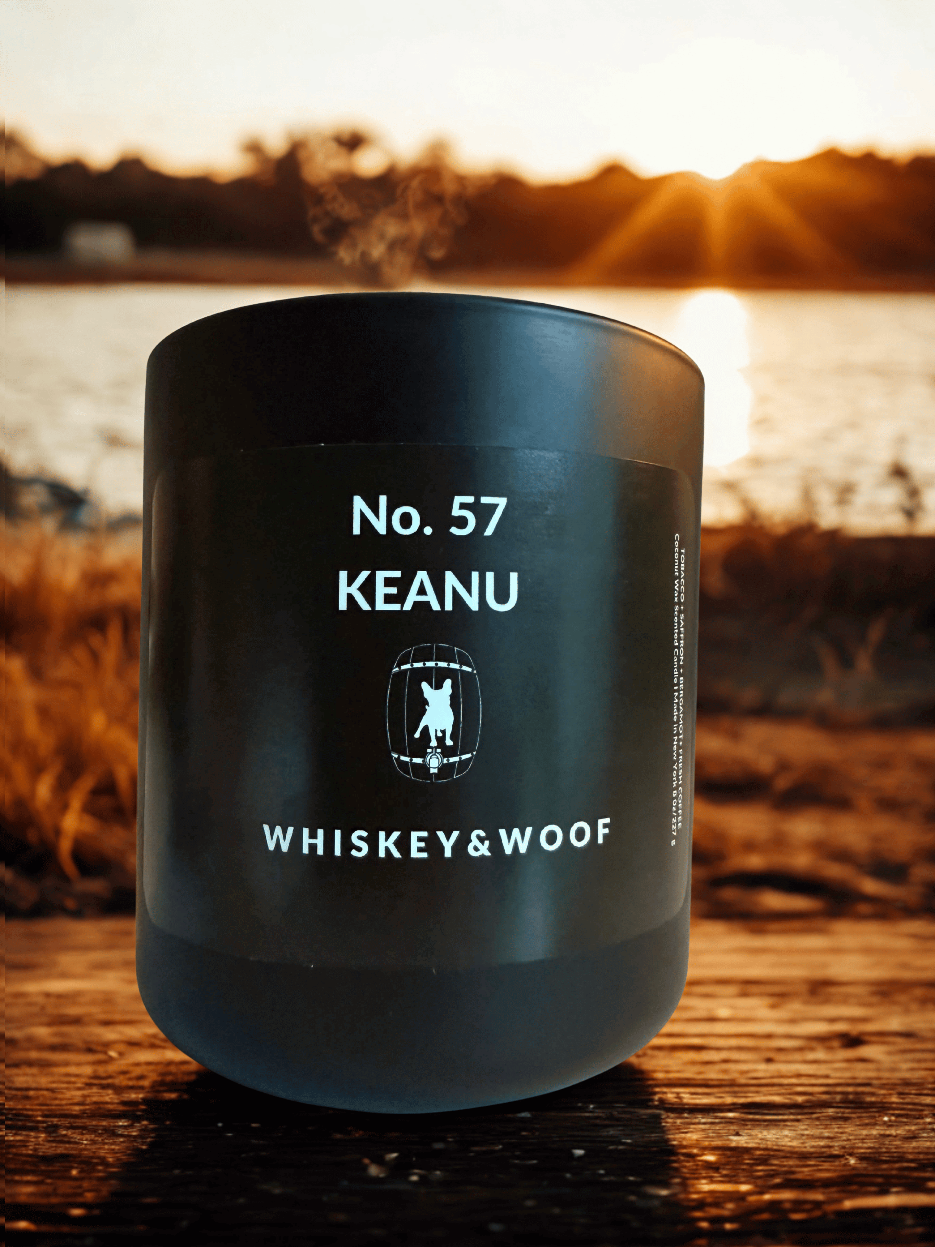 No. 57 Keanu | Tobacco, Bergamot + Fresh Coffee Scented Candle