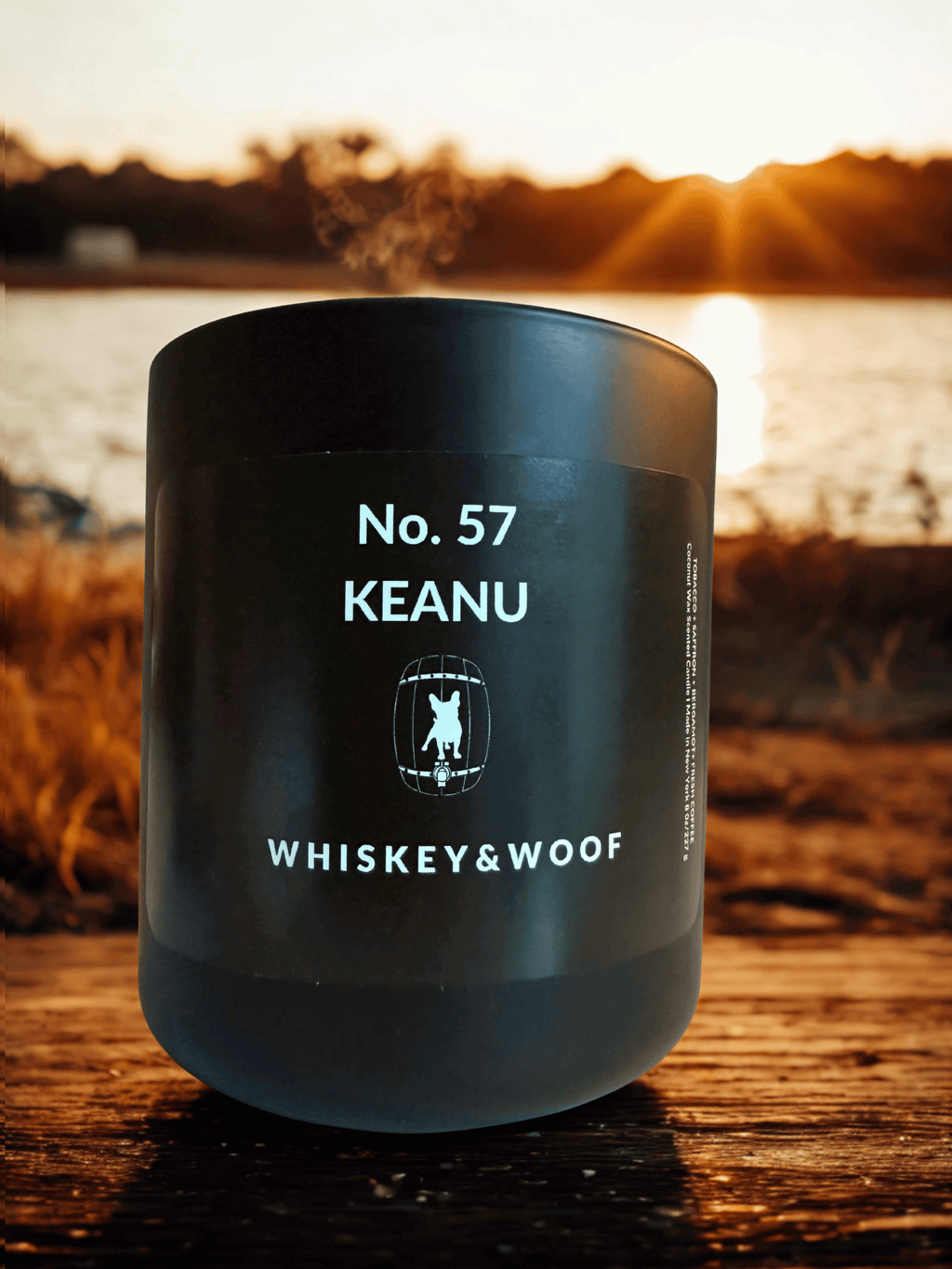 No. 57 Keanu | Tobacco, Bergamot + Fresh Coffee Scented Candle
