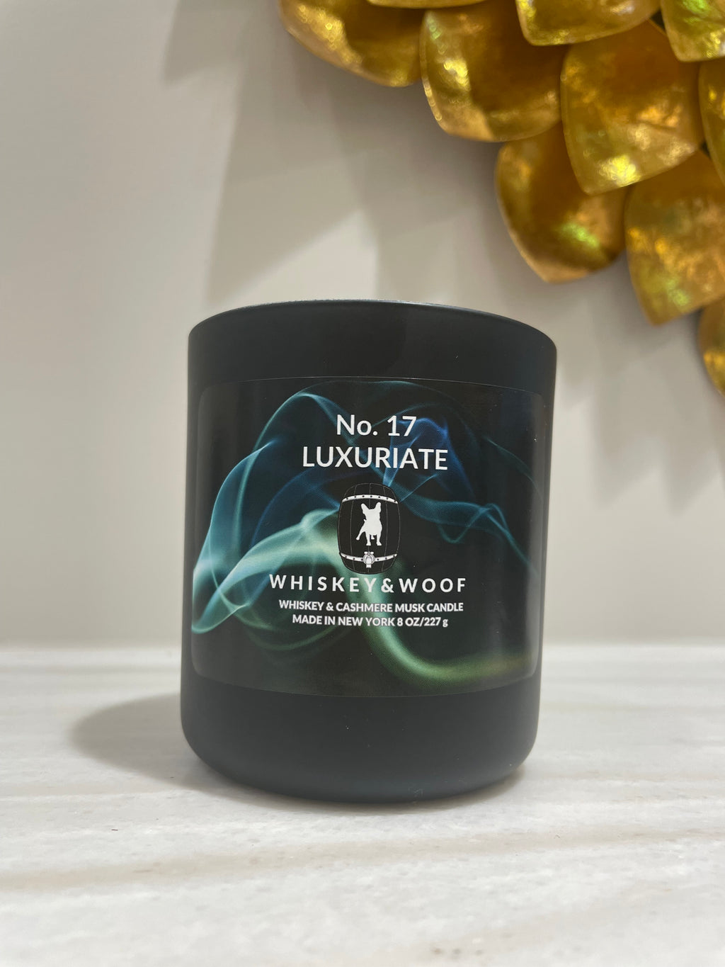 No. 17 LUXURIATE: Whiskey & Cashmere Candle