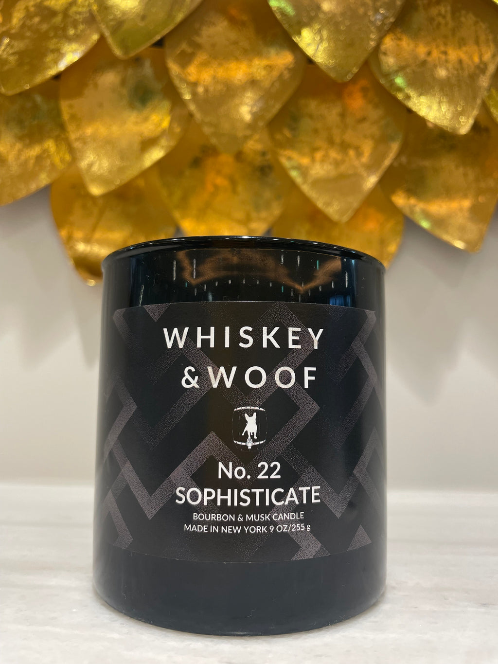 Signature Bourbon Scented Candle from Whiskey and Woof