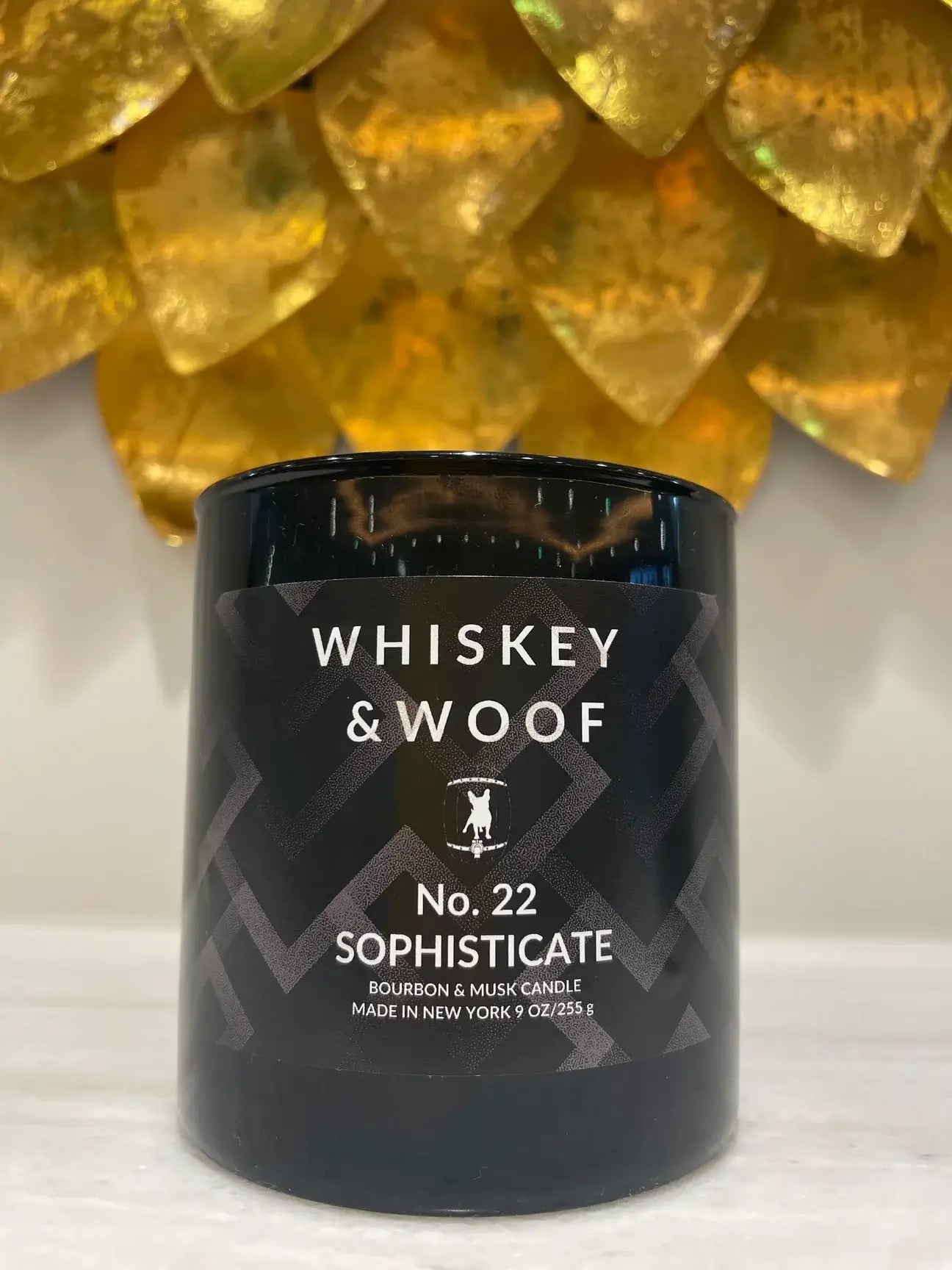 No. 22 SOPHISTICATE: Bourbon & Musk Scented Candle