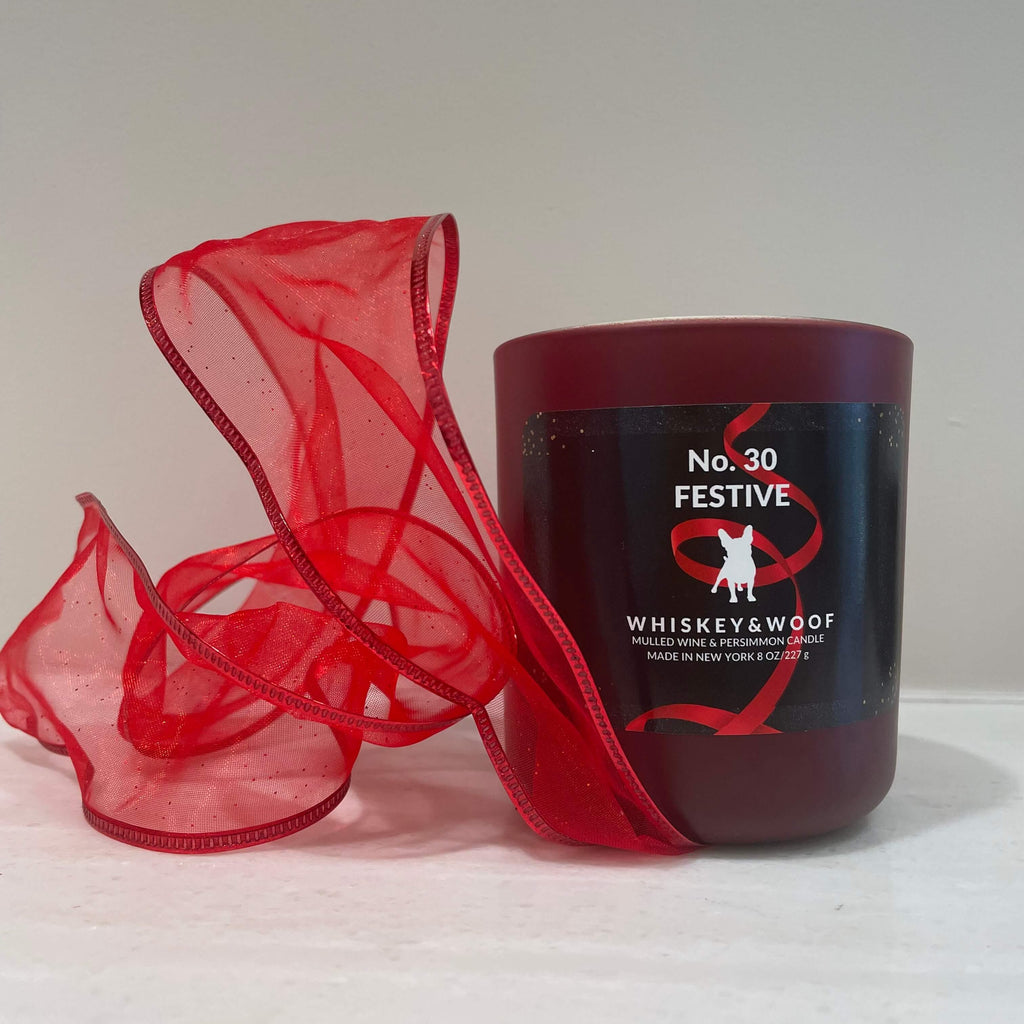 No. 30 Festive - Mulled Wine & Persimmon Scented Candle