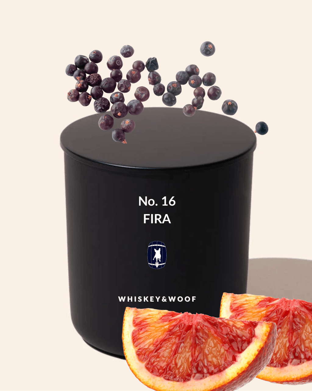 No. 16 Fira: Blood Orange & Bergamot Candle