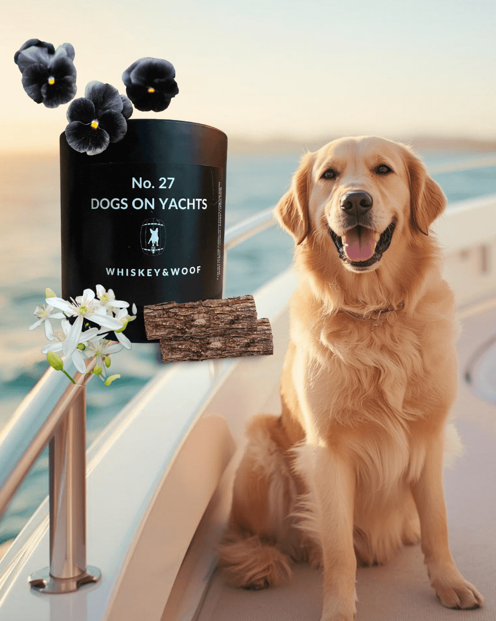 No. 27 Dogs on Yachts |Black Violet, Jasmine, Cedarwood & Musks