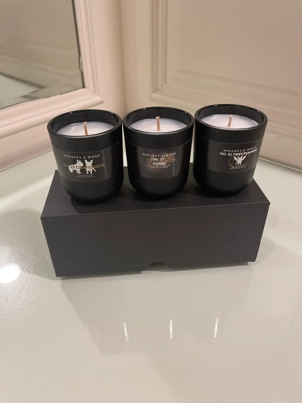 Luxury Autumn Votive Candle Trio