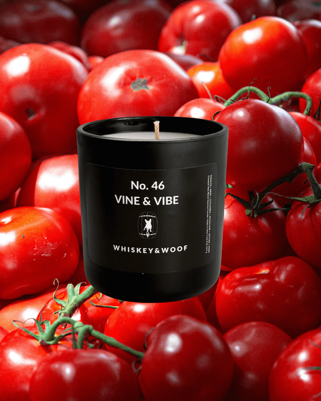 No. 46 Vine & Vibe | Tomato, Vetiver & Petrichor — Luxury Scented Candle