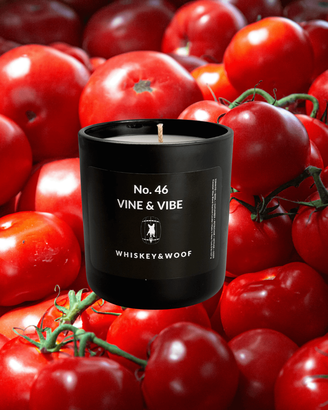 No. 46 Vine & Vibe | Tomato, Vetiver & Petrichor — Luxury Scented Candle