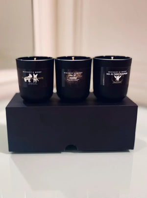 Luxury Autumn Votive Candle Trio