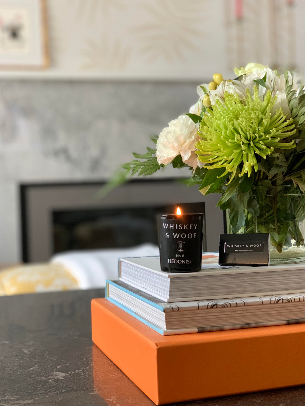 No. 8 HEDONIST: Whiskey & Leather Scented Candle