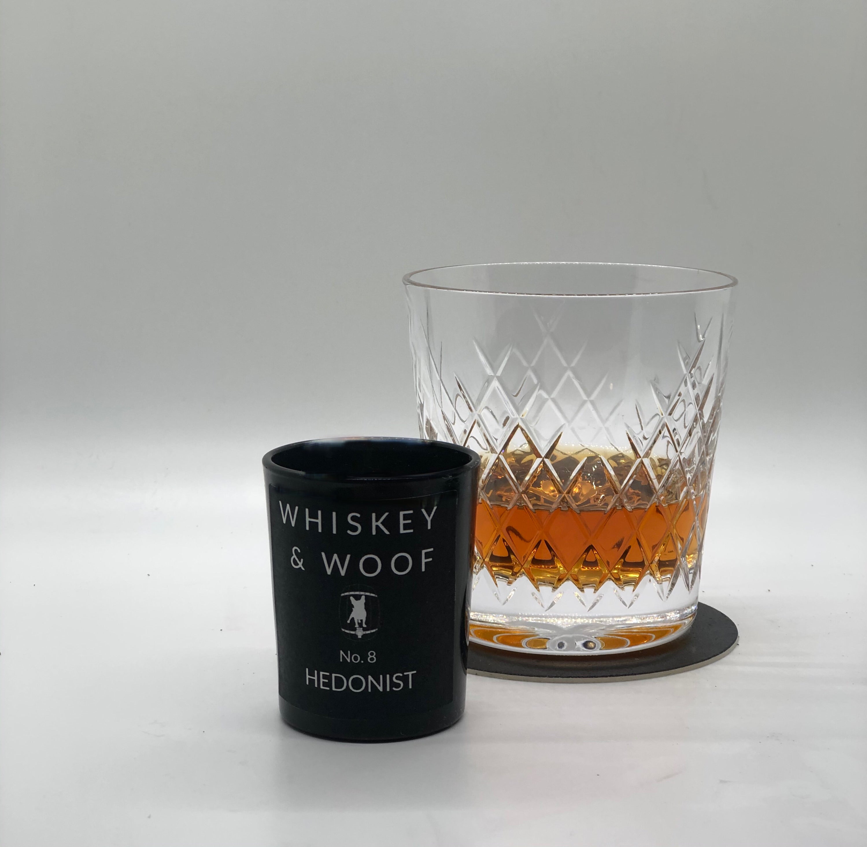 No. 8 HEDONIST: Whiskey & Leather Scented Candle